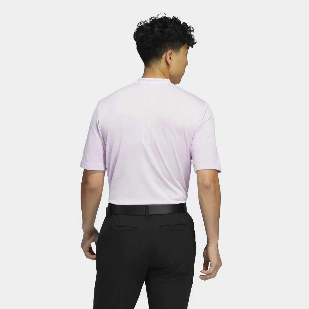 Adidas Statement Seamless Primeknit Polo Shirt. 3