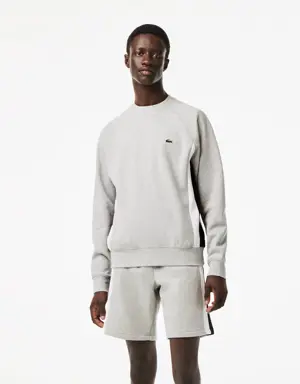 Lacoste Sweatshirt color-block homme Lacoste en molleton gratté
