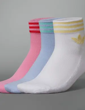 Adidas Island Club Trefoil Ankle Socks 3 Pairs