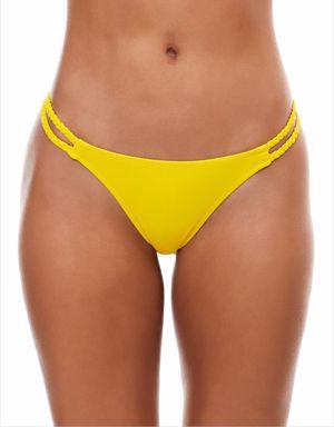 63050 Sarı String Bikini Altı