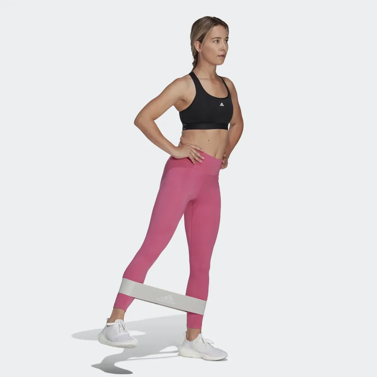 Adidas Training Essentials High-Waisted 7/8 Leggings. 3