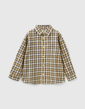 check flannel shirt