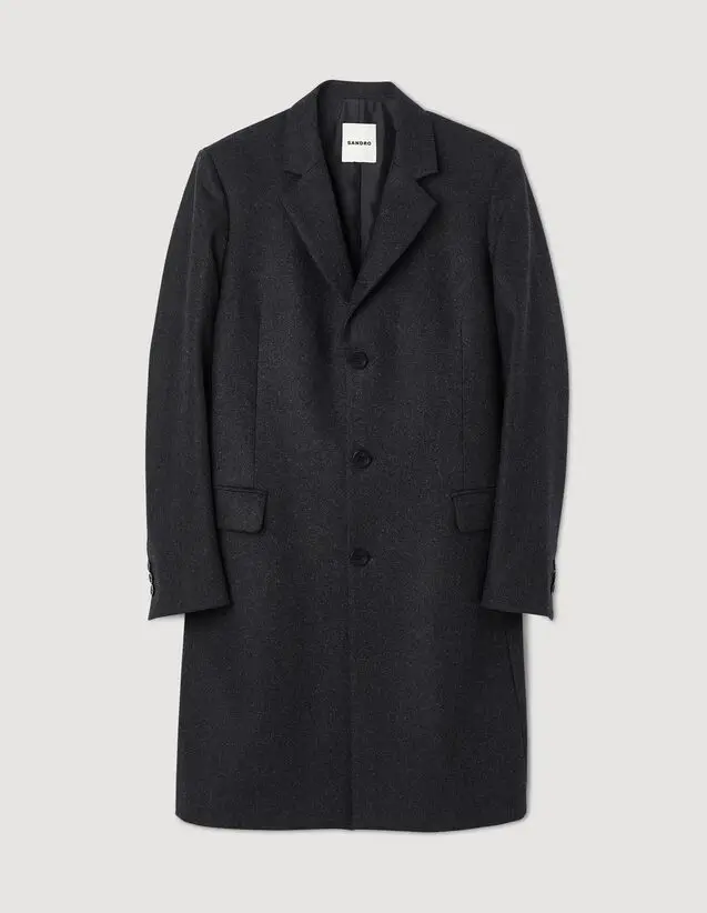 Sandro Broadcloth wool coat. 2
