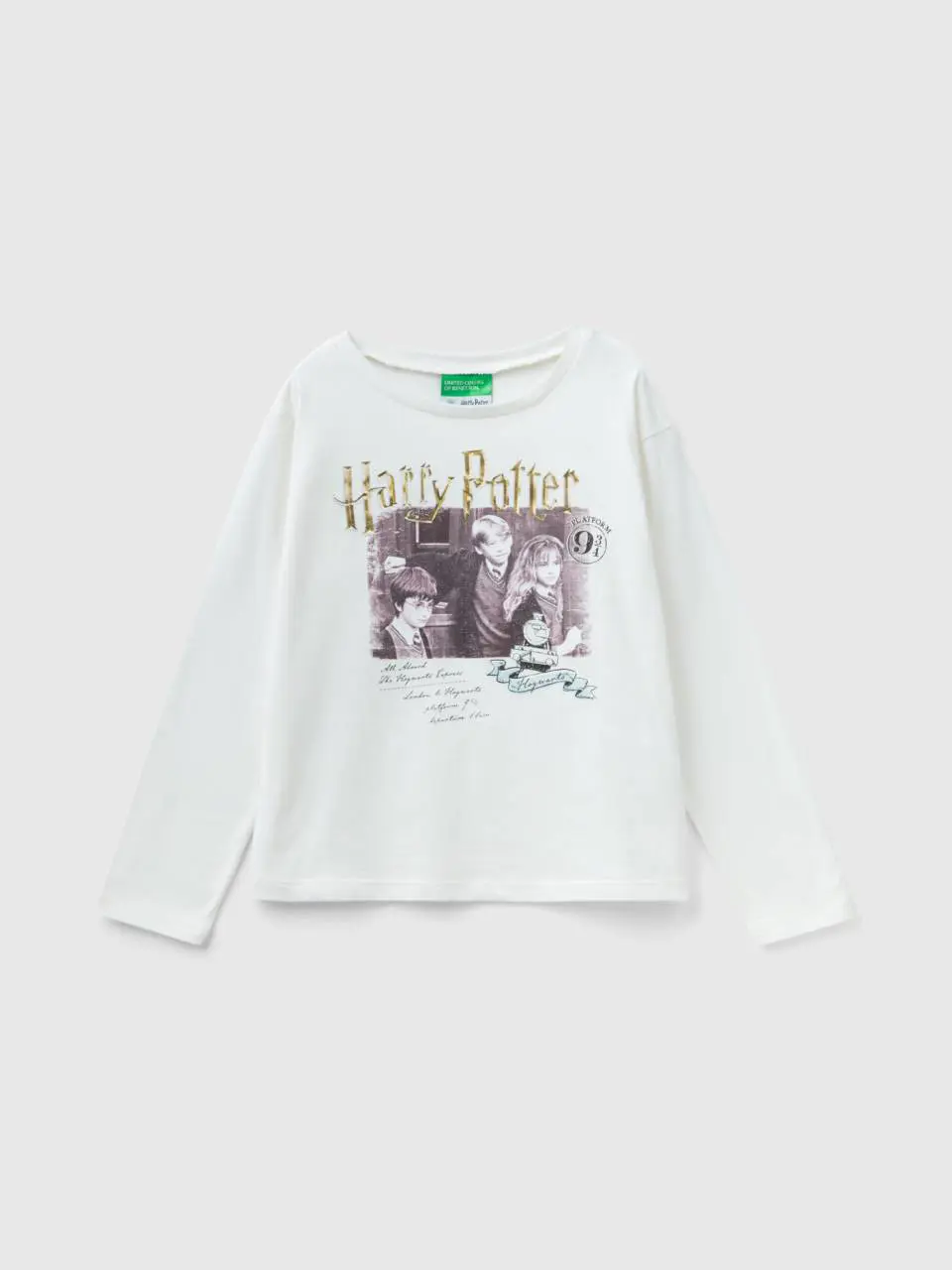 Benetton long sleeve harry potter t-shirt. 1