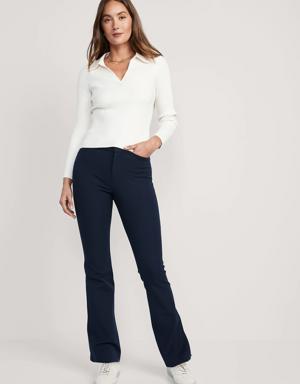 Old Navy High-Waisted Pixie Flare Pants blue