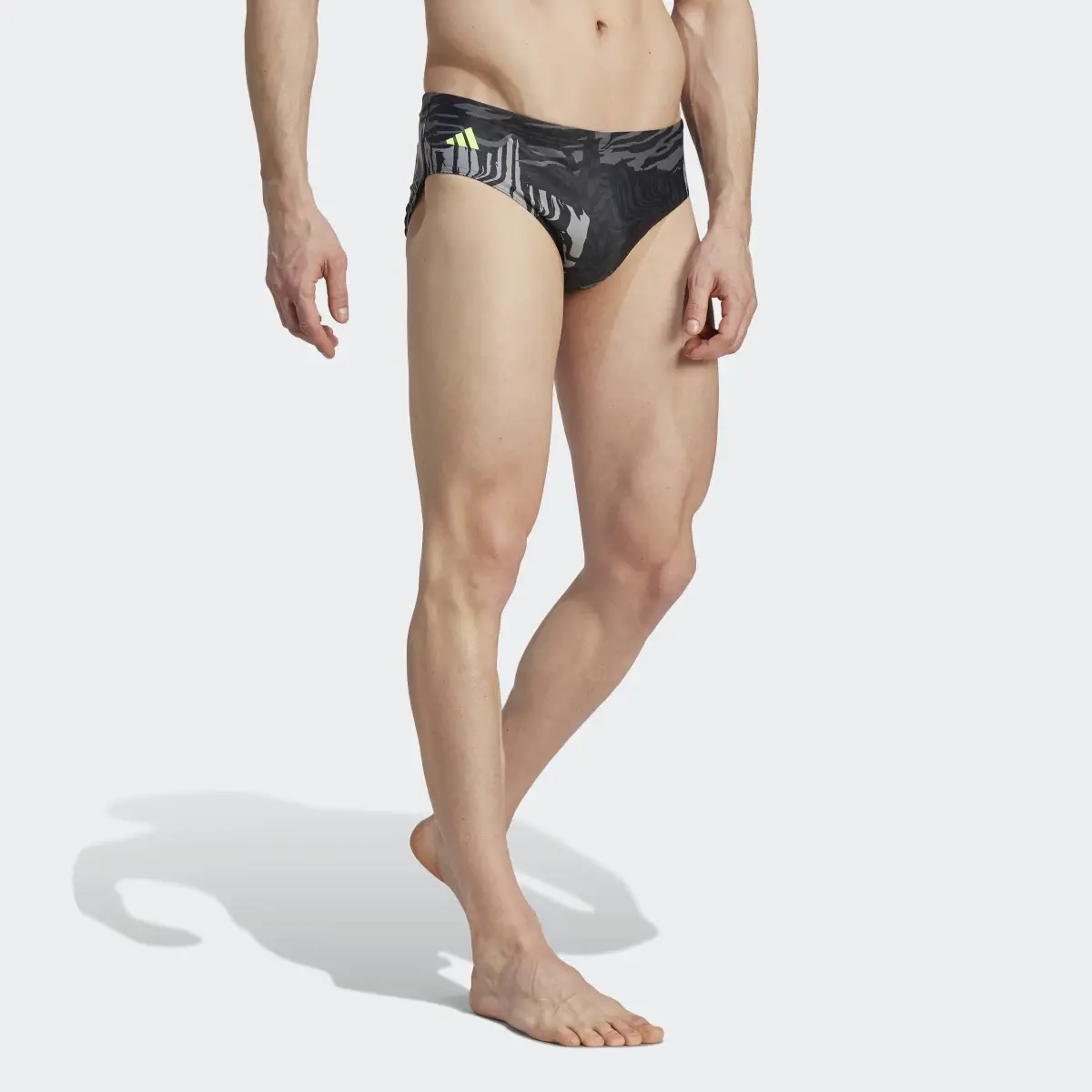 Adidas Performance Graphic Swim Trunks. 3