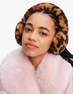 Leopard Faux Fur Earmuffs