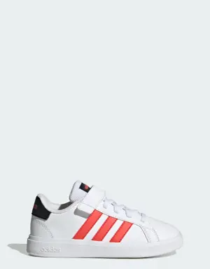 Adidas Grand Court Court Elastic Lace and Top Strap Schuh