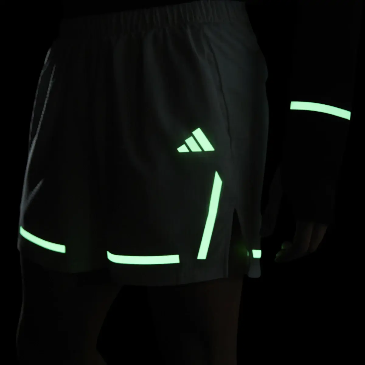 Adidas X-City Reflect At Night Shorts. 2