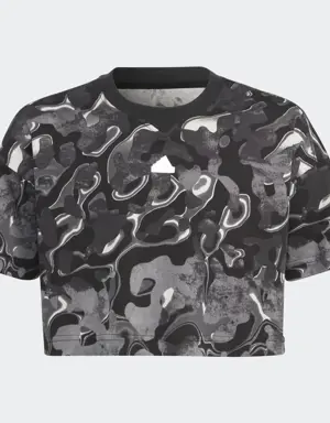 Playera Estampada Future Icons Algodón Niños