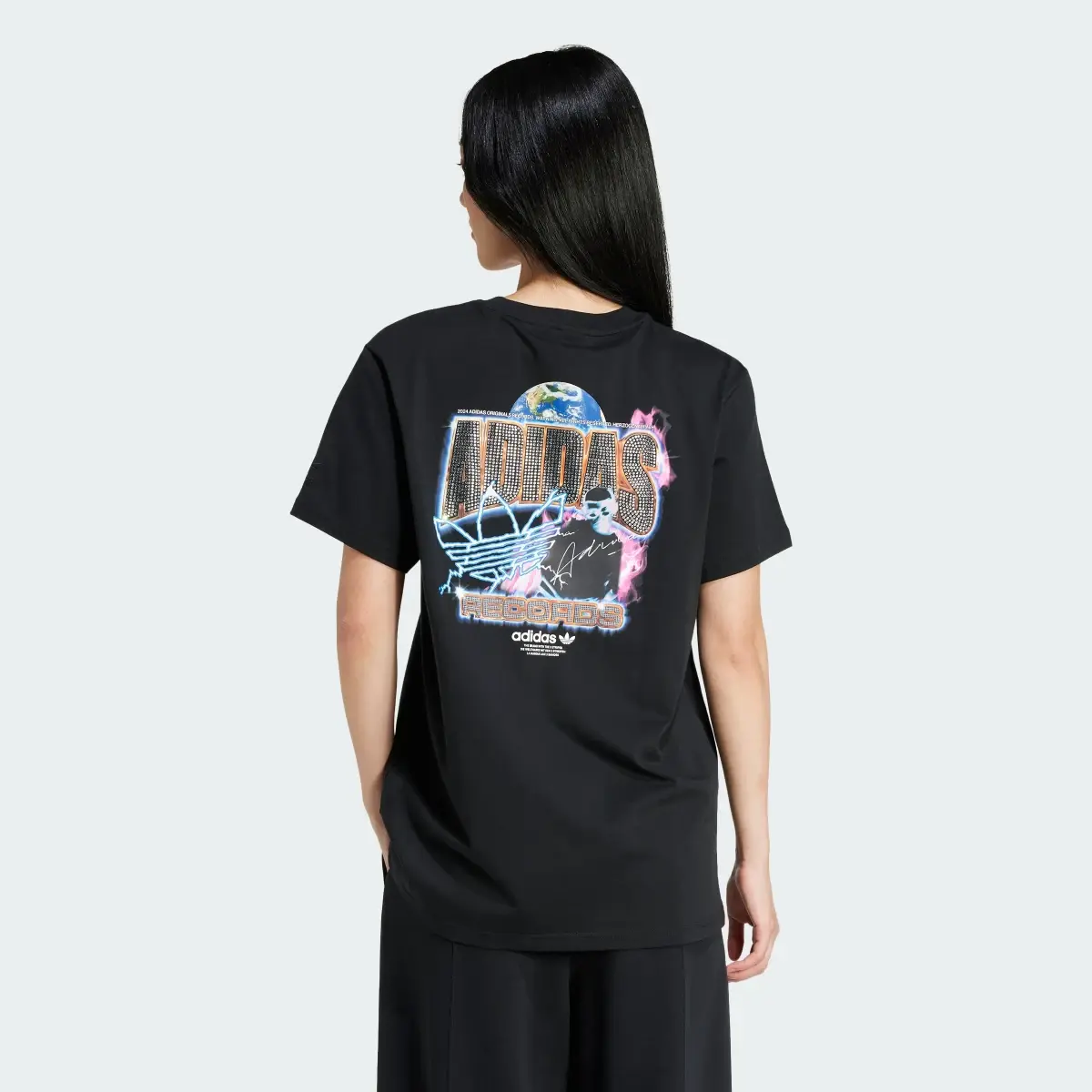 Adidas Adi Records Short Sleeve T-Shirt. 3