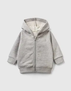 hoodie in organic cotton