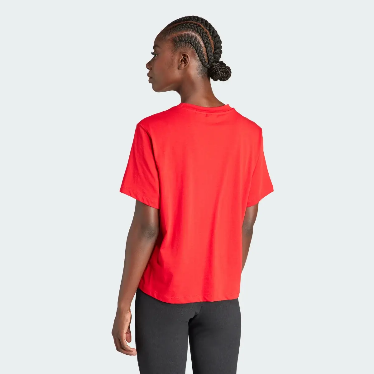 Adidas Adicolor Trefoil Boxy Tee. 3