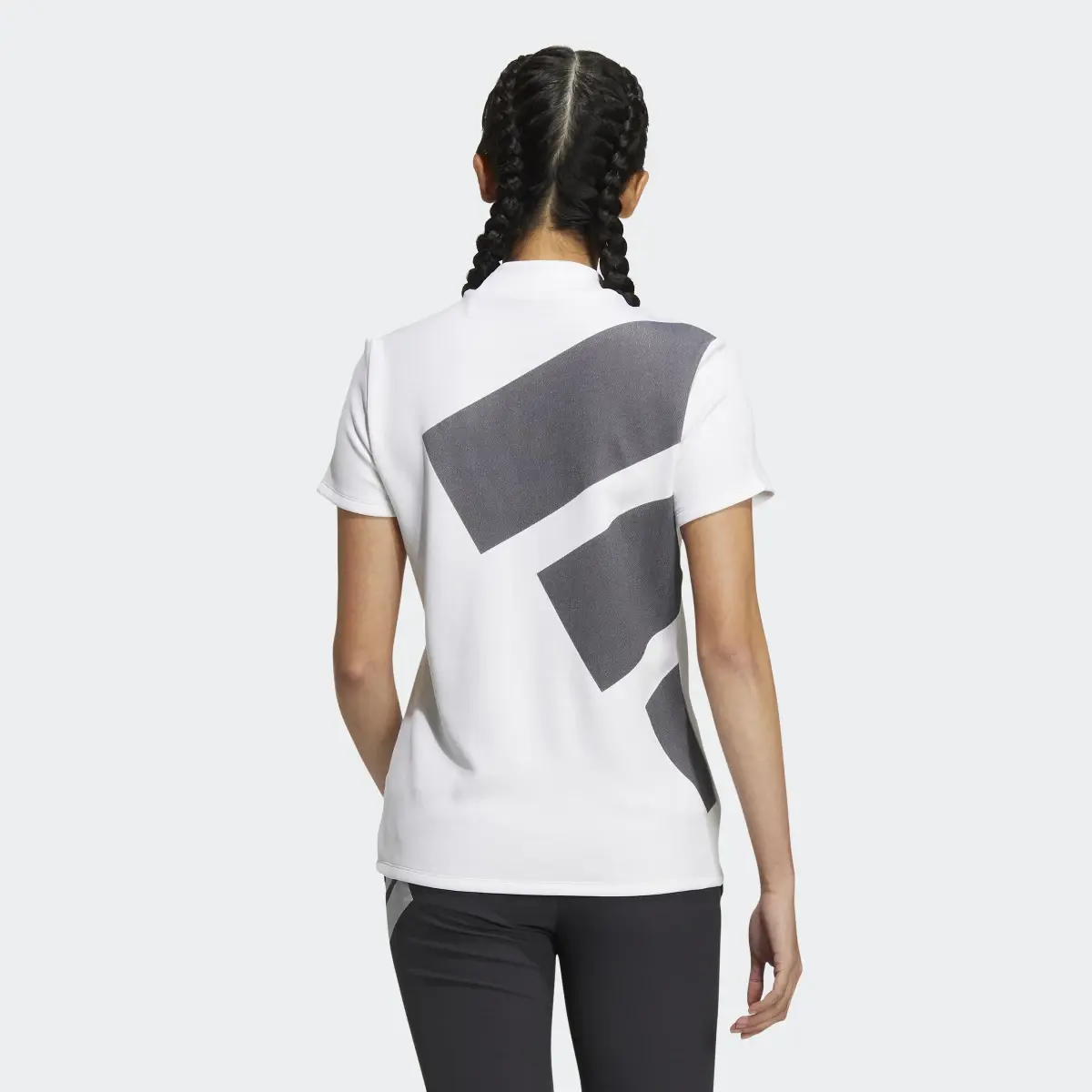 Adidas AEROREADY 3-Bar Mock Neck Shirt. 3