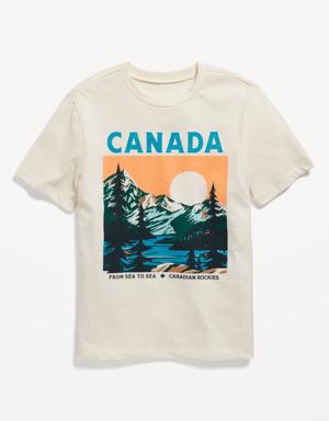 Old Navy Gender-Neutral Matching Graphic T-Shirt for Kids white