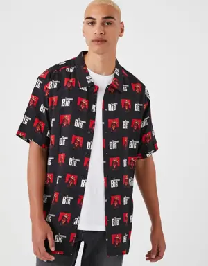 Forever 21 The Notorious BIG Graphic Shirt Black/Multi