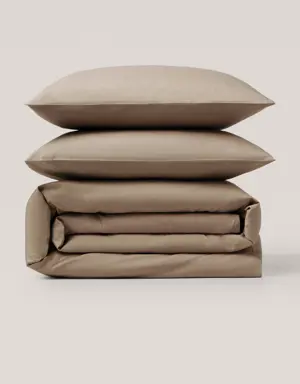 Cotton duvet cover (180 thread) Single bed