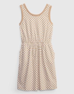 Kids Cutout Tank Dress multi