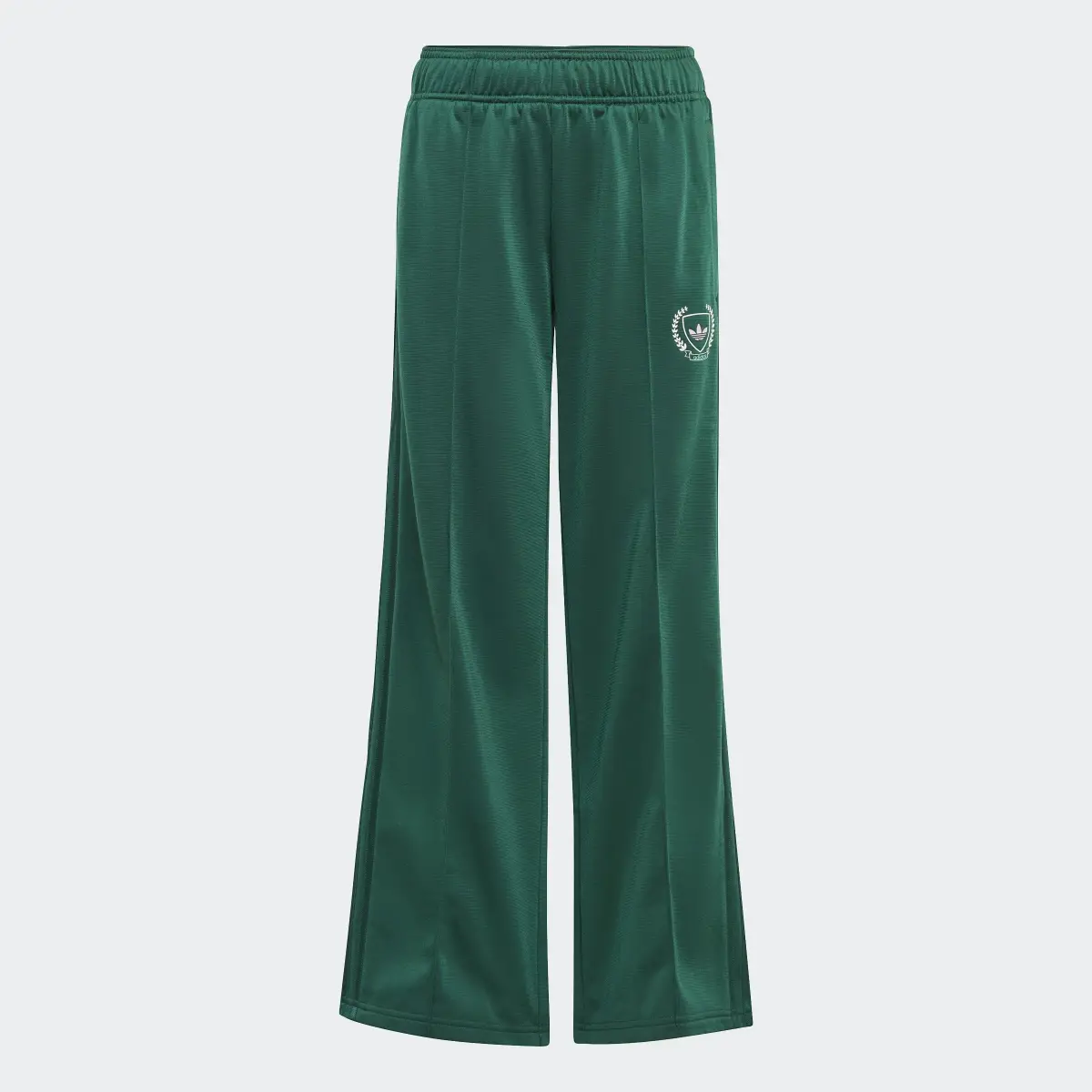 Adidas Collegiate Graphic Pack Wide Leg Tracksuit Bottoms. 1
