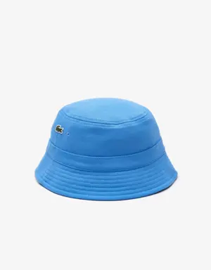 Lacoste Cappello bucket da uomo in cotone organico