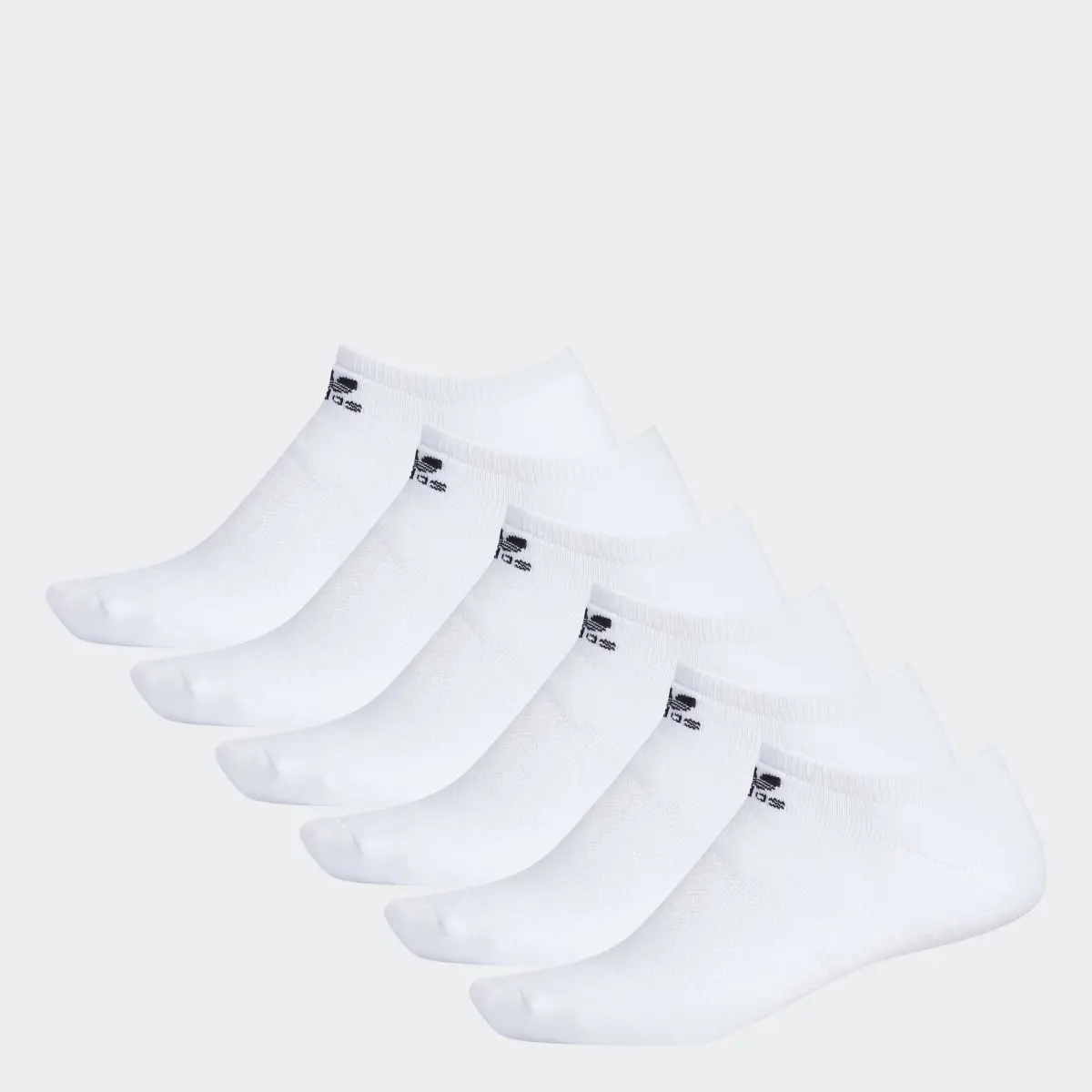 Adidas Trefoil No-Show Socks 6 pairs. 1