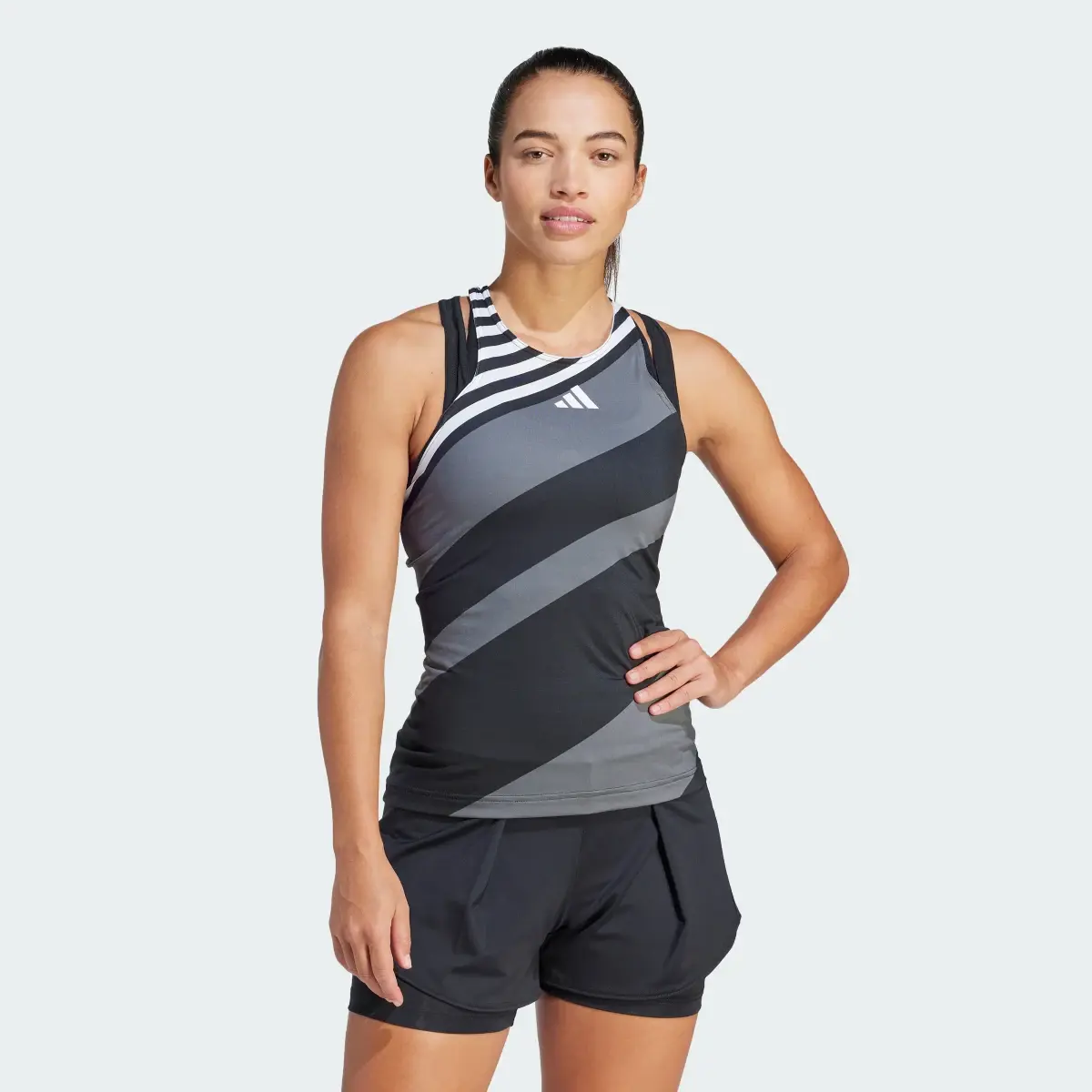 Adidas Tennis AEROREADY Pro Y-Tank Top. 2