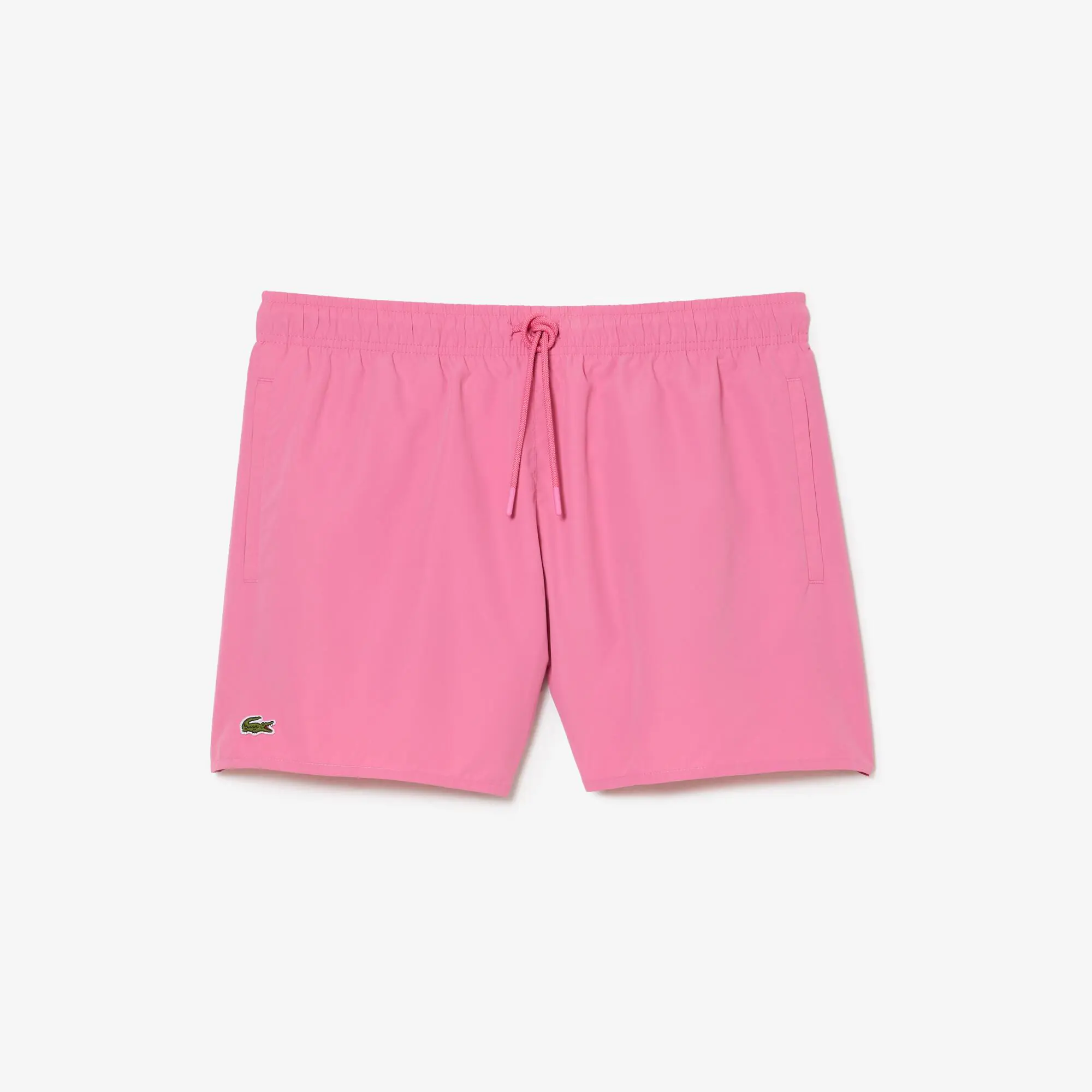 Lacoste Short de bain léger uni à séchage rapide. 2