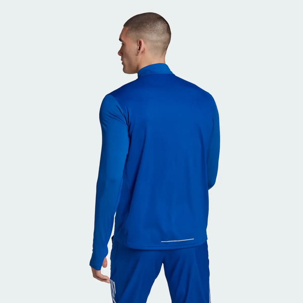 Adidas T-shirt adidas Own The Run 1/2 Zip Long Sleeve. 3