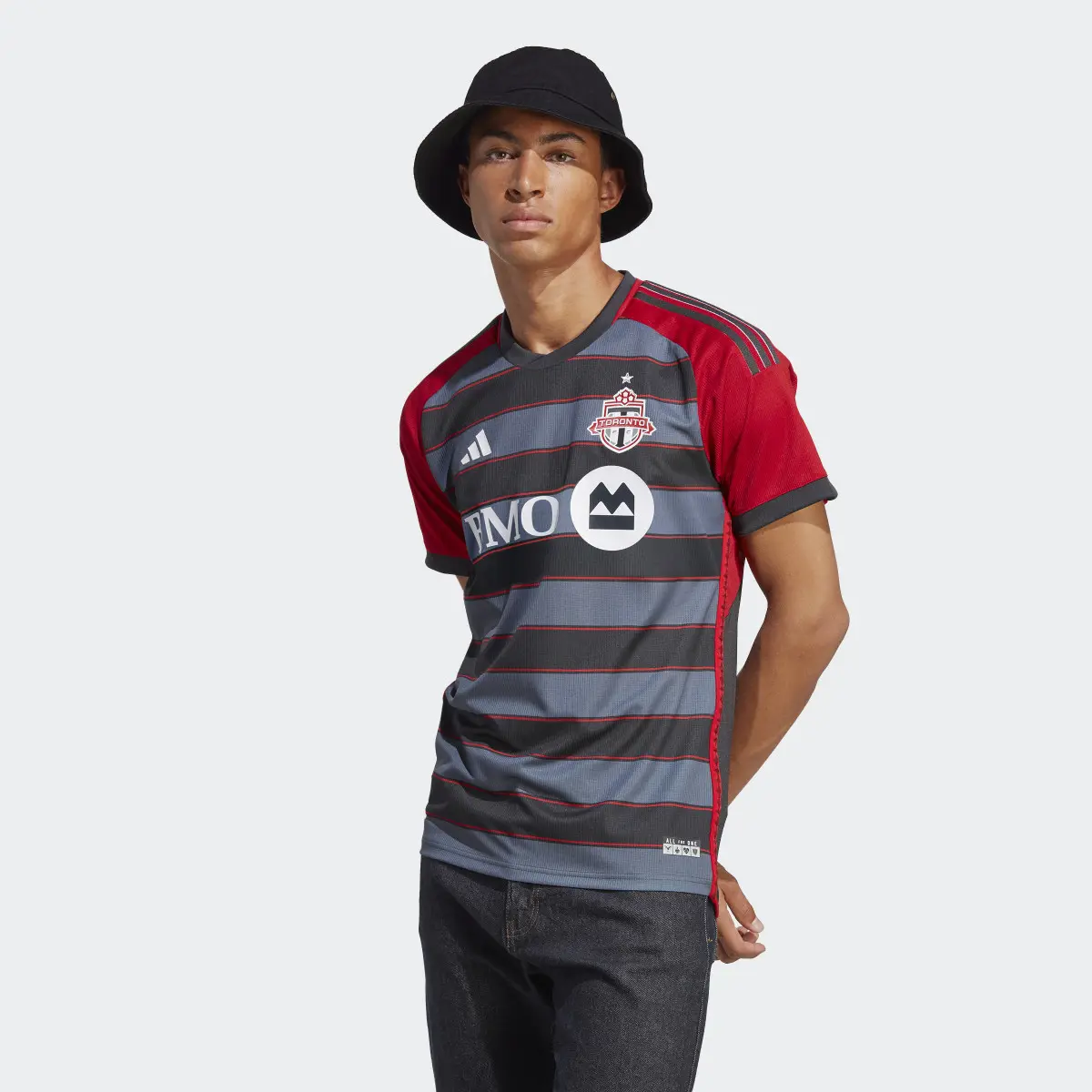 Adidas Toronto FC 23/24 Home Authentic Jersey. 2