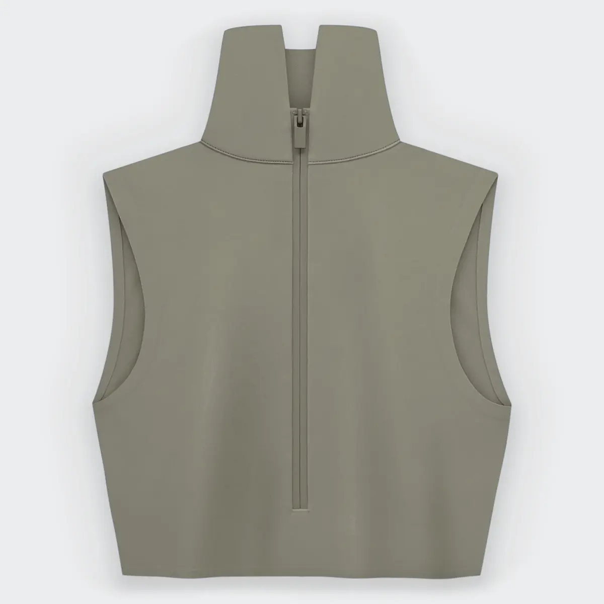 Adidas Fear of God Athletics High-Neck Crop-Top. 2