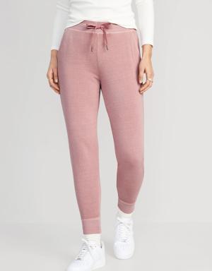Old Navy Mid-Rise Vintage Street Jogger Sweatpants for Women pink