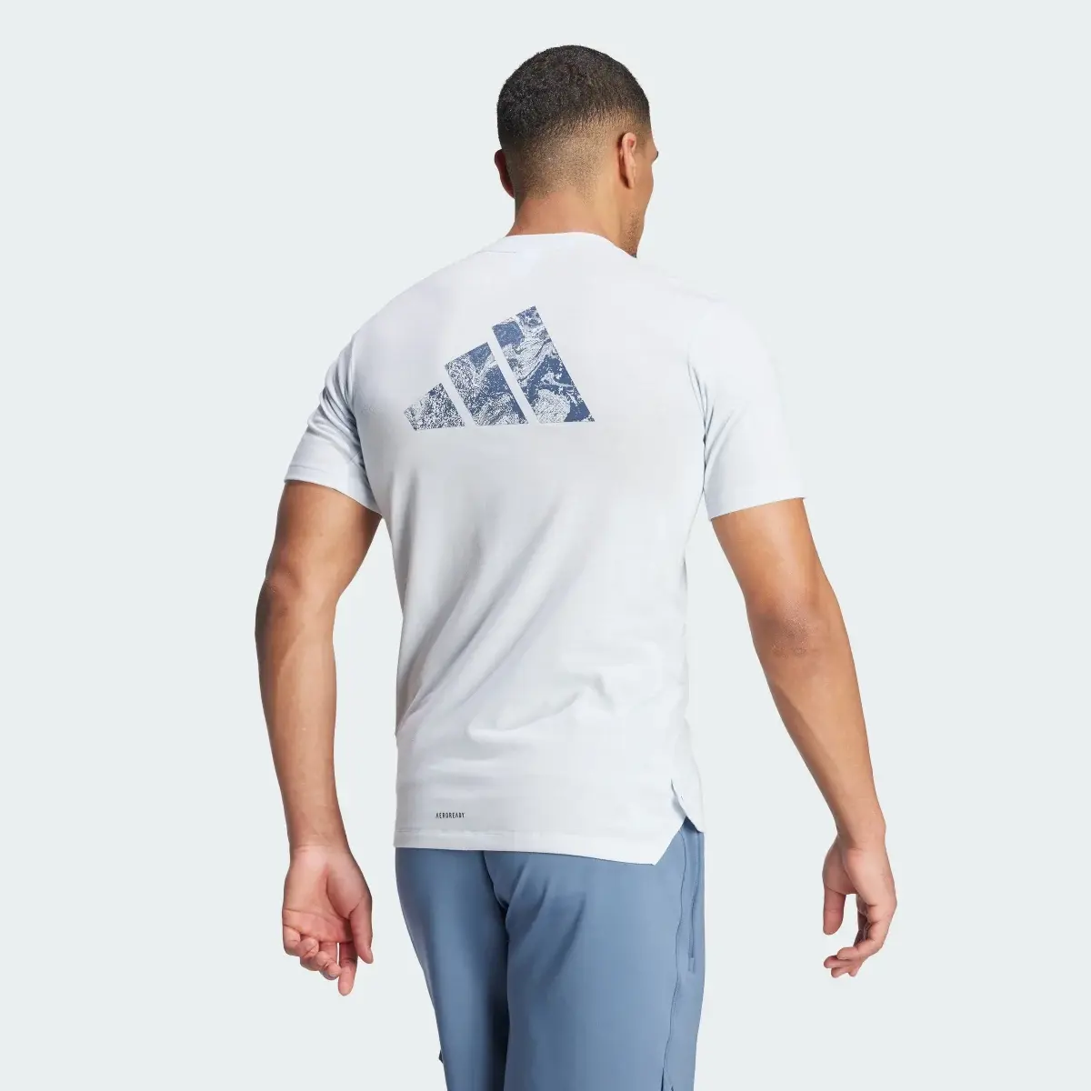 Adidas Playera Workout Logo. 3