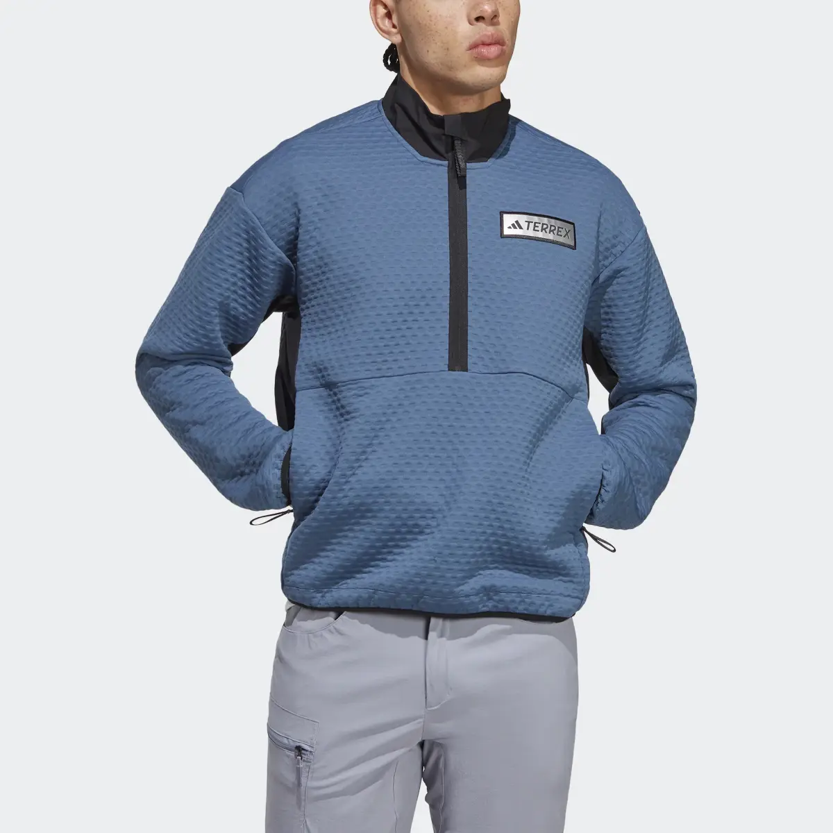 Adidas Terrex Utilitas 1/2-Zip Fleece Jacket. 1