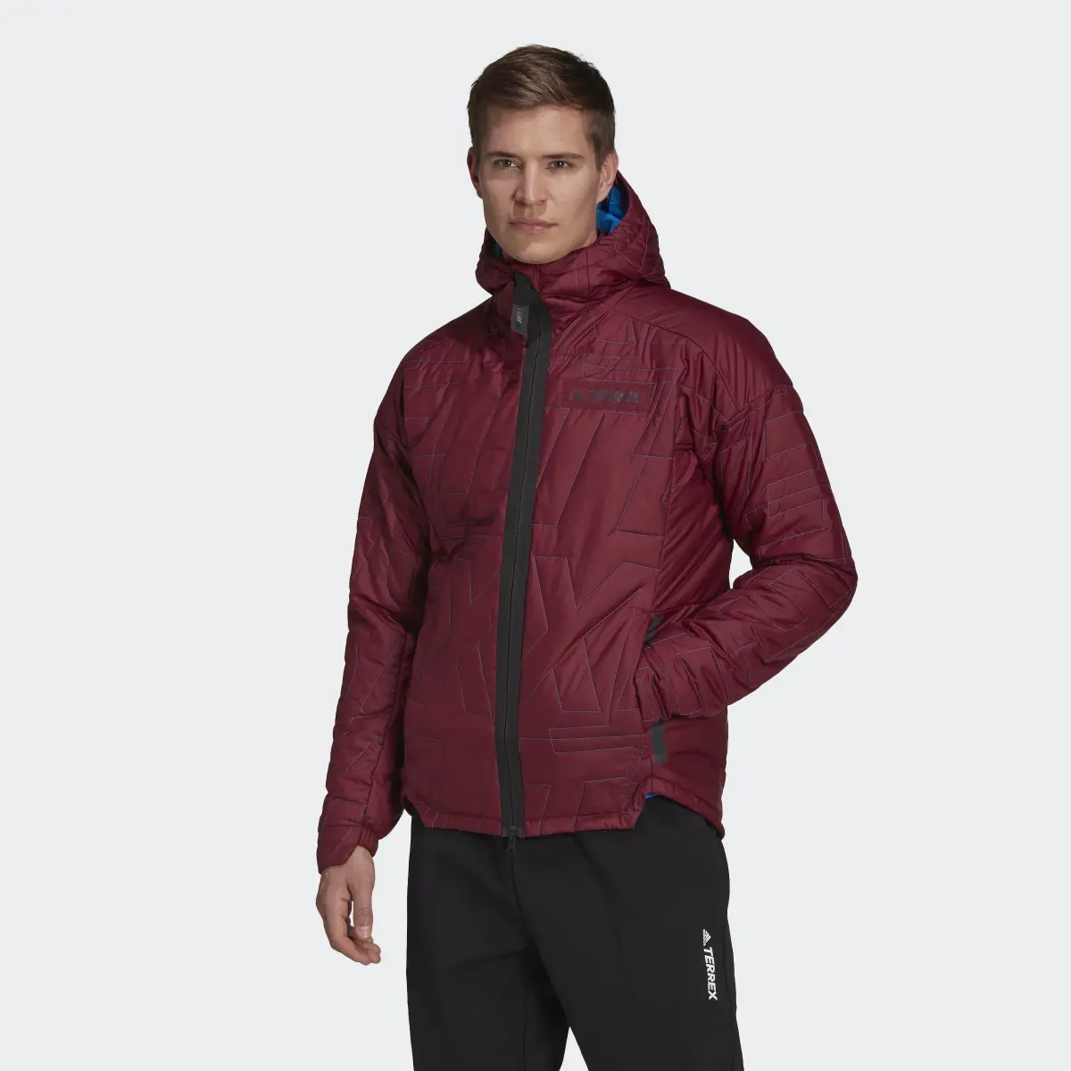 Adidas Chaqueta acolchada con capucha Terrex MYSHELTER PrimaLoft. 2