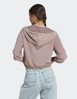 Adidas Chaqueta Hyperglam Velour Hoodie. 3 Adidas Chaqueta Hyperglam Velour Hoodie. 3