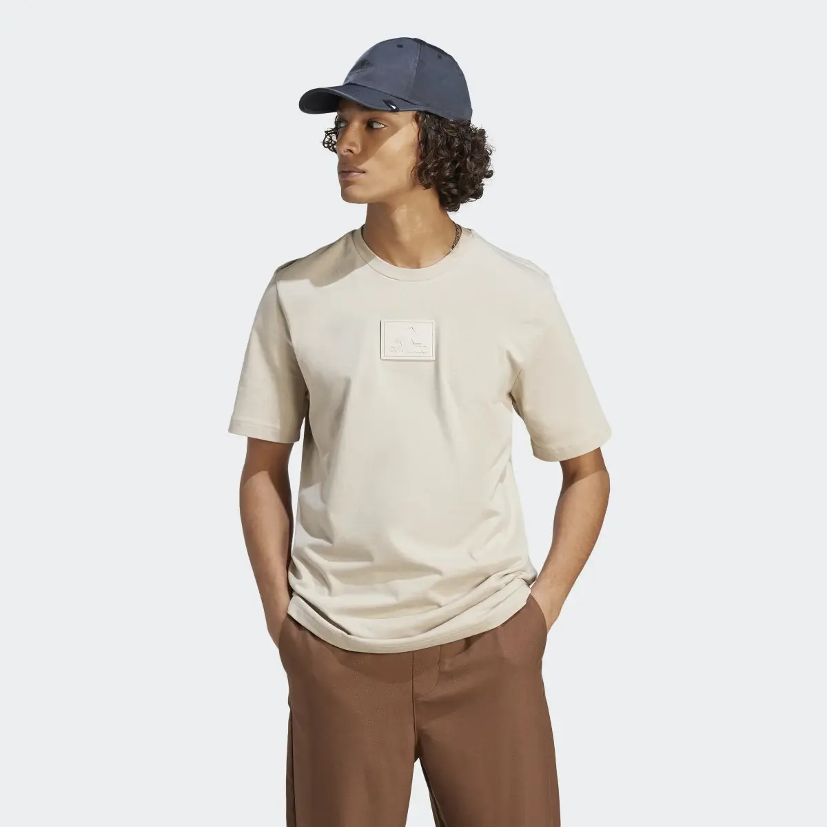 Adidas Sportswear Elevated Block Tee. 2