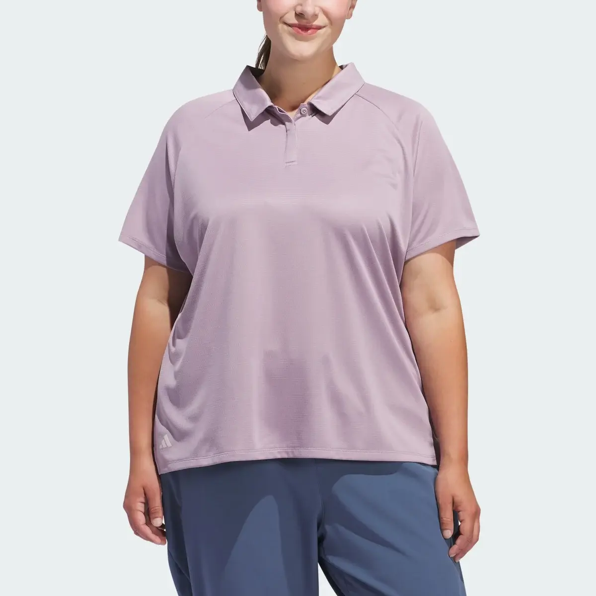 Adidas Women's Ultimate365 HEAT.RDY Polo Shirt (Plus Size). 1