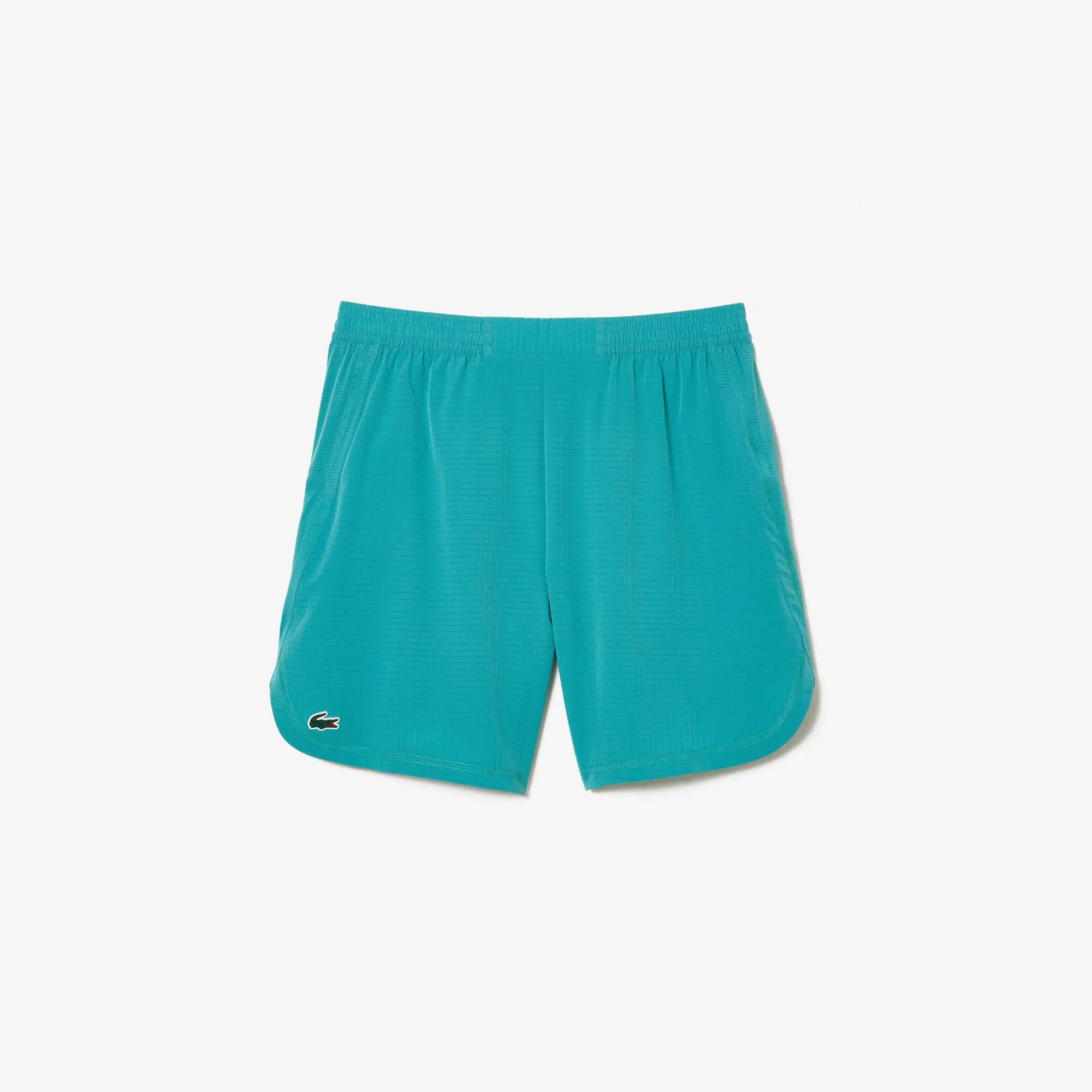 Lacoste Men’s Lacoste Sport Check Stretch Mesh Shorts. 2