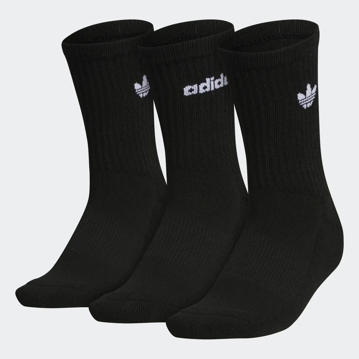 Adidas Icon Crew Socks 3 Pairs. 2