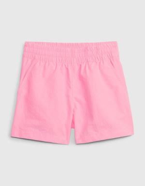 Gap Fit Toddler Fit Tech Pull-On Shorts pink