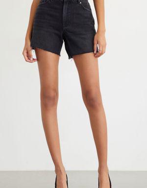 Gabi Mid Thigh Jean Shorts