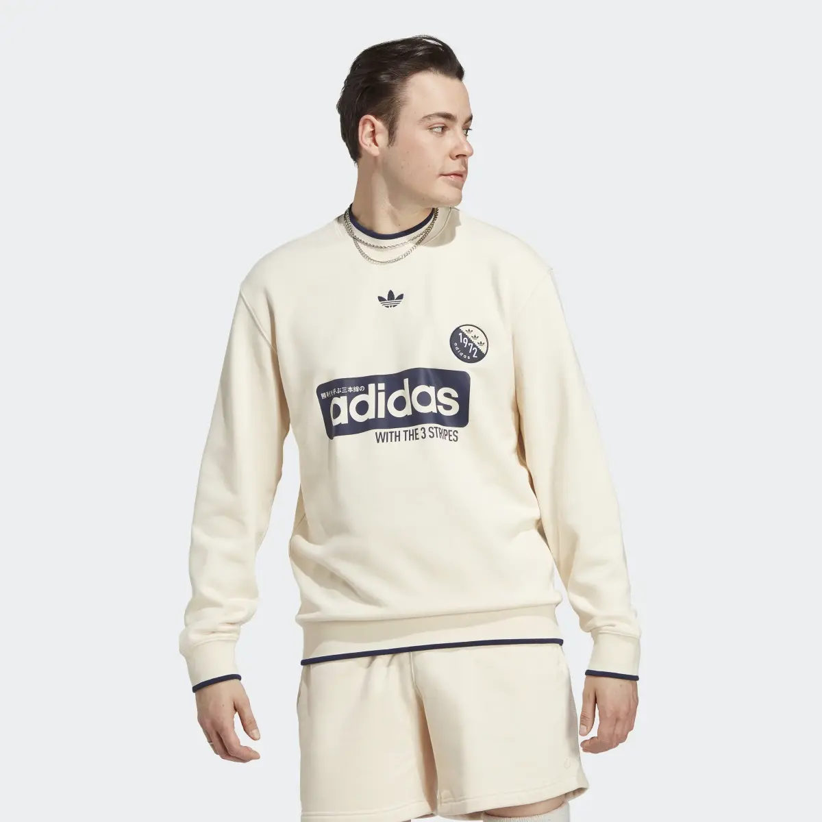 Adidas Sweat-shirt ras-du-cou Blokepop. 2
