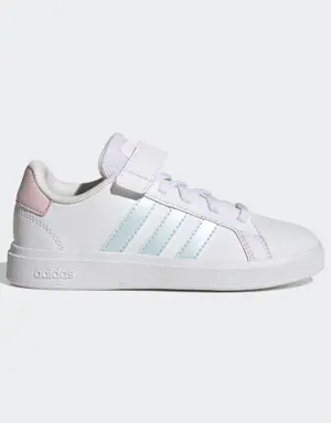 Adidas Grand Court Elastic Lace and Top Strap Shoes. 2 Adidas Grand Court Elastic Lace and Top Strap Shoes. 2
