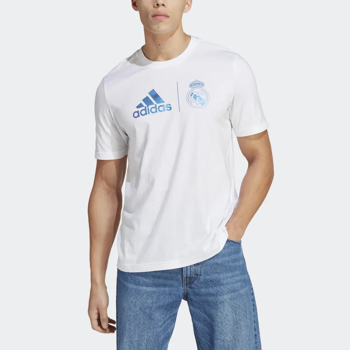 Adidas Real Madrid Graphic Tişört. 1