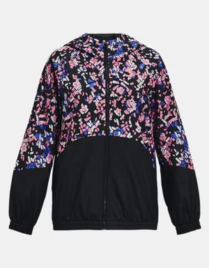 Girls' UA Woven Full-Zip Jacket