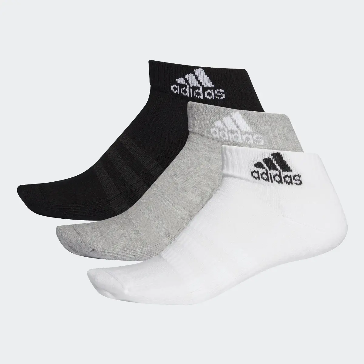 Adidas CUSHIONED ANKLE SOCKS - 3 PAIRS. 2