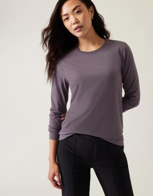 Athleta Outbound Top purple