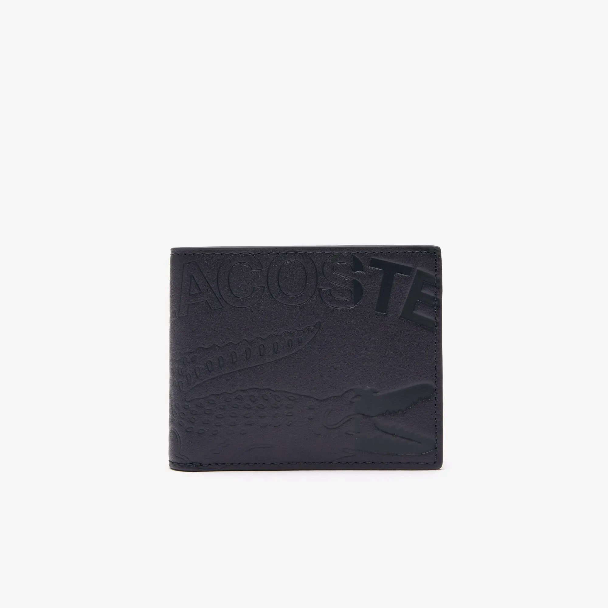 Lacoste Petit portefeuille avec imprimé crocodile. 1