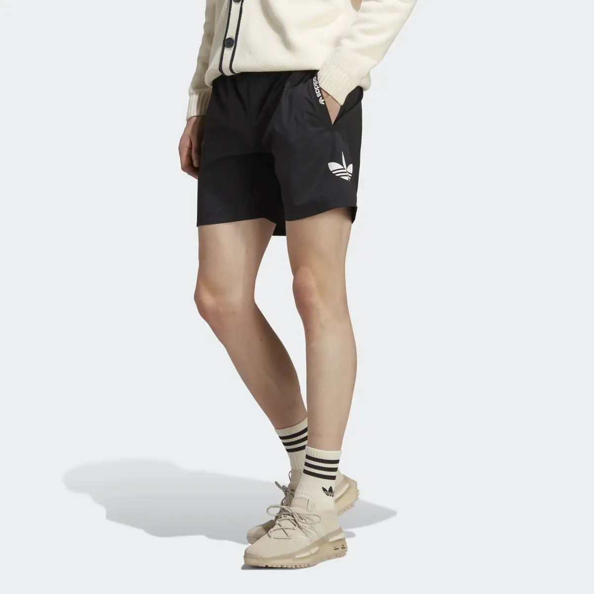 Adidas Originals Essentials Trefoil Swim Shorts. 1