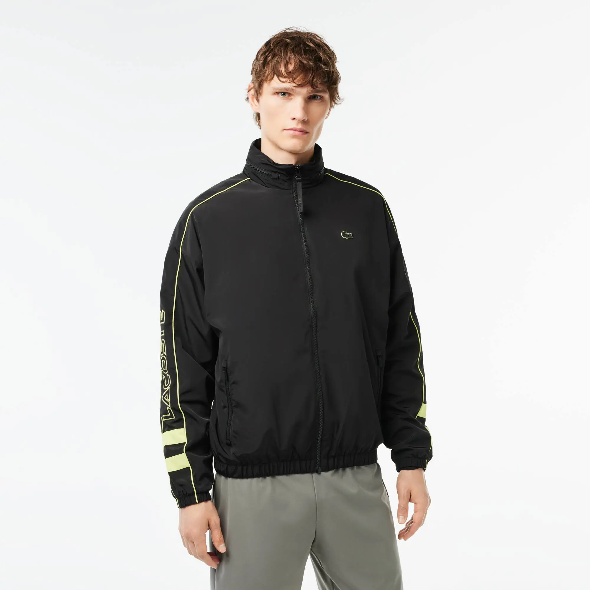 Lacoste Veste zippée Sportsuit taffetas déperlant détails contrastés. 1